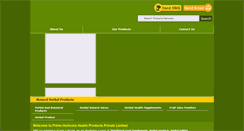 Desktop Screenshot of primeherbonix.in